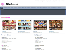 Tablet Screenshot of gaysniffer.com